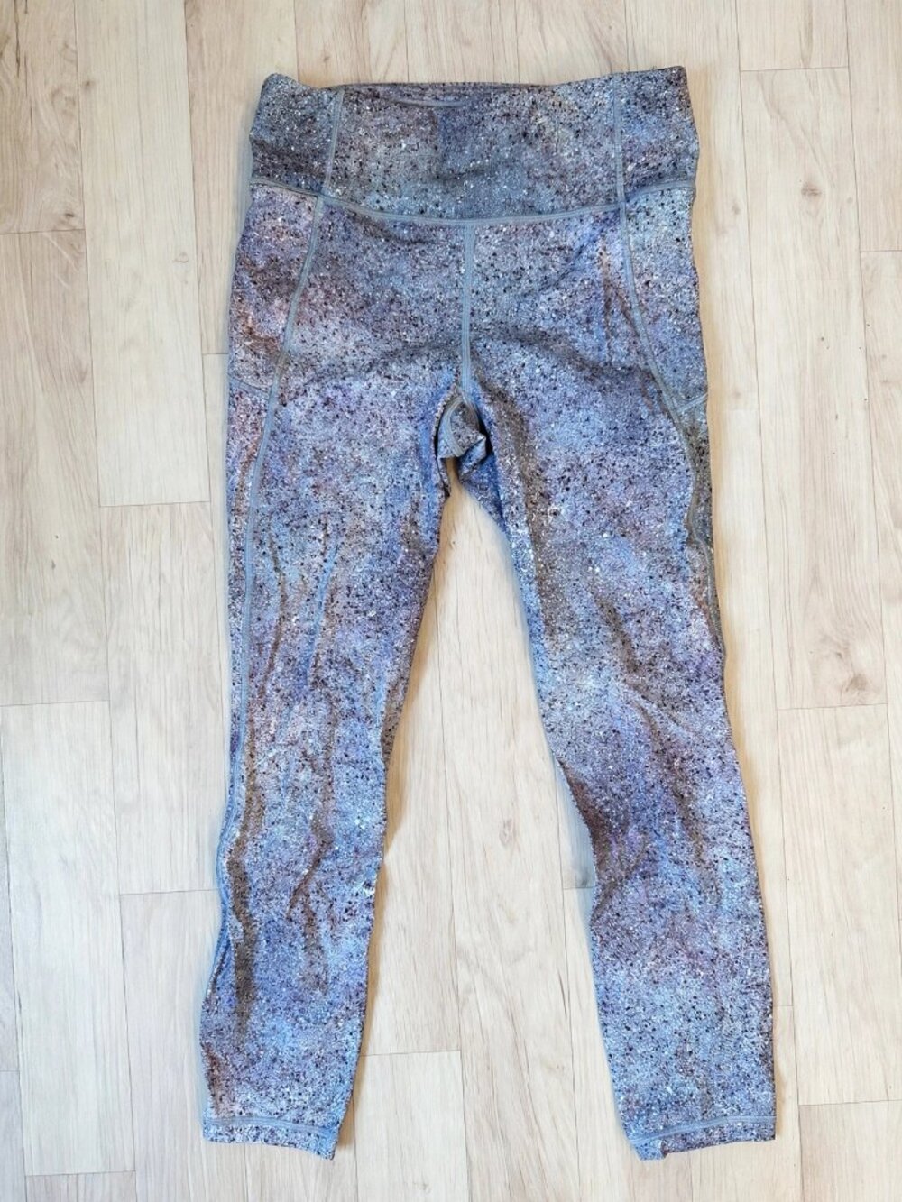Lululemon Fast and Free Tight II 25 Blue Sz 6
